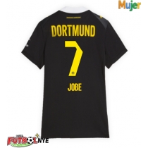 Camiseta Borussia Dortmund Jobe Bellingham #7 Visitante Equipación para mujer 2026-27 manga corta
